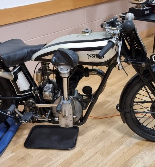 Callum's bike at club night