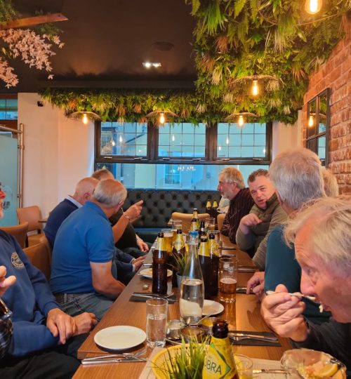 Wales 2024 group dinner